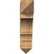 Ekena Millwork Balboa Arts & Crafts Smooth Bracket, Western Red Cedar, 5 1/2"W x 24"D x 24"H BKT06X24X24BOA03SWR - alternate 3